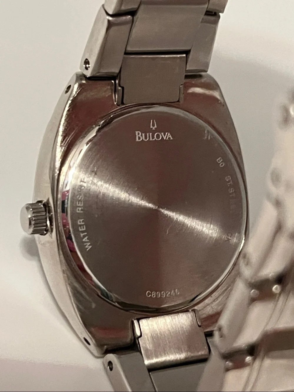 Caravelle by Bulova Crystal-Accent Watch - Silver with Pink Accent